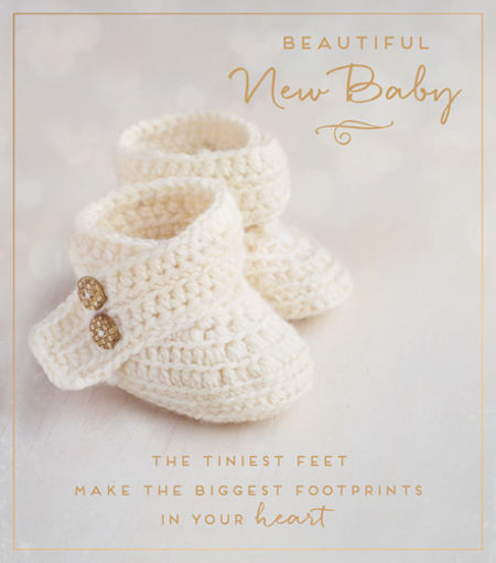 Picture of BEAUTIFUL NEW BABY CARD